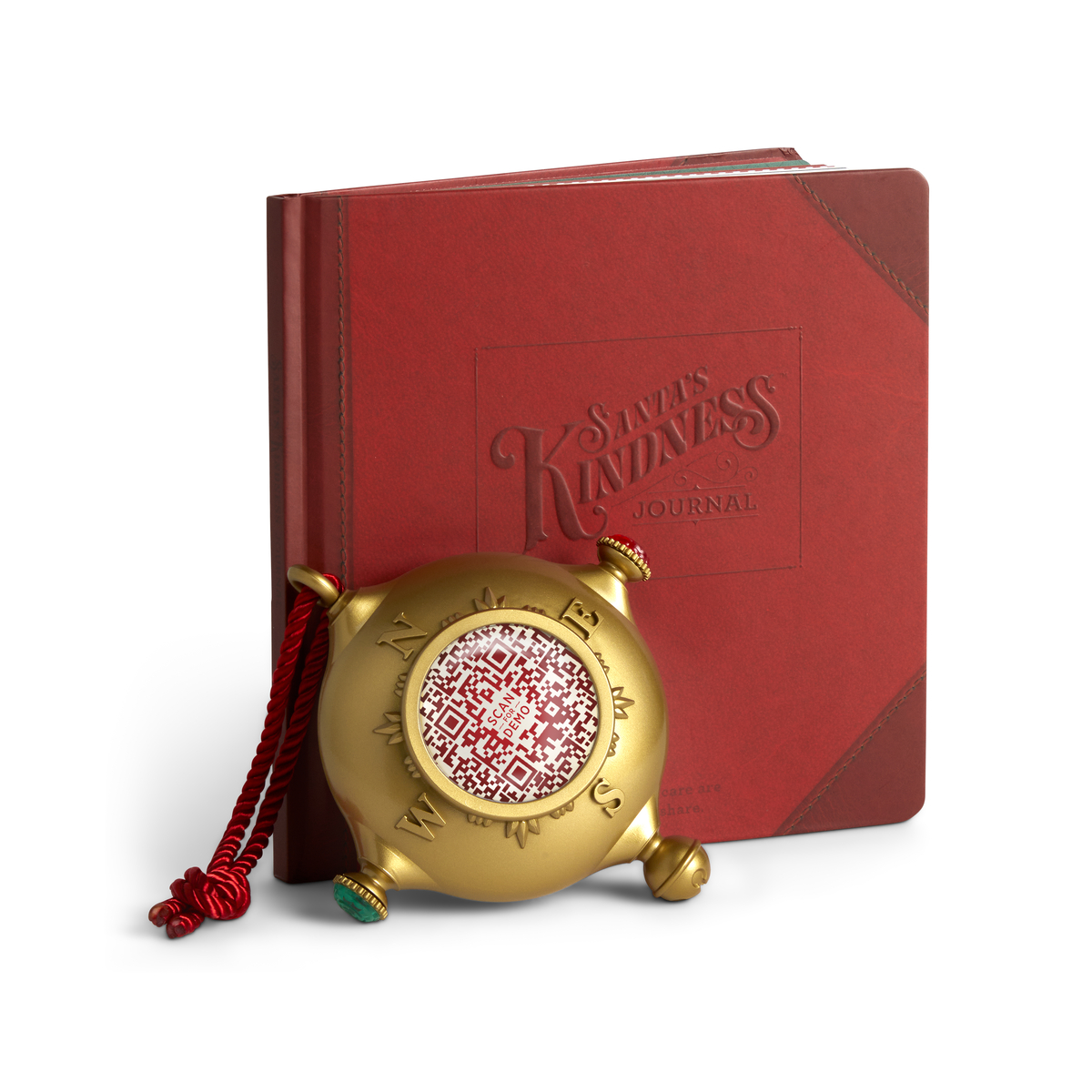 Santa's Kindness Ornament & Journal Santa's Kindness Ornament & Journal