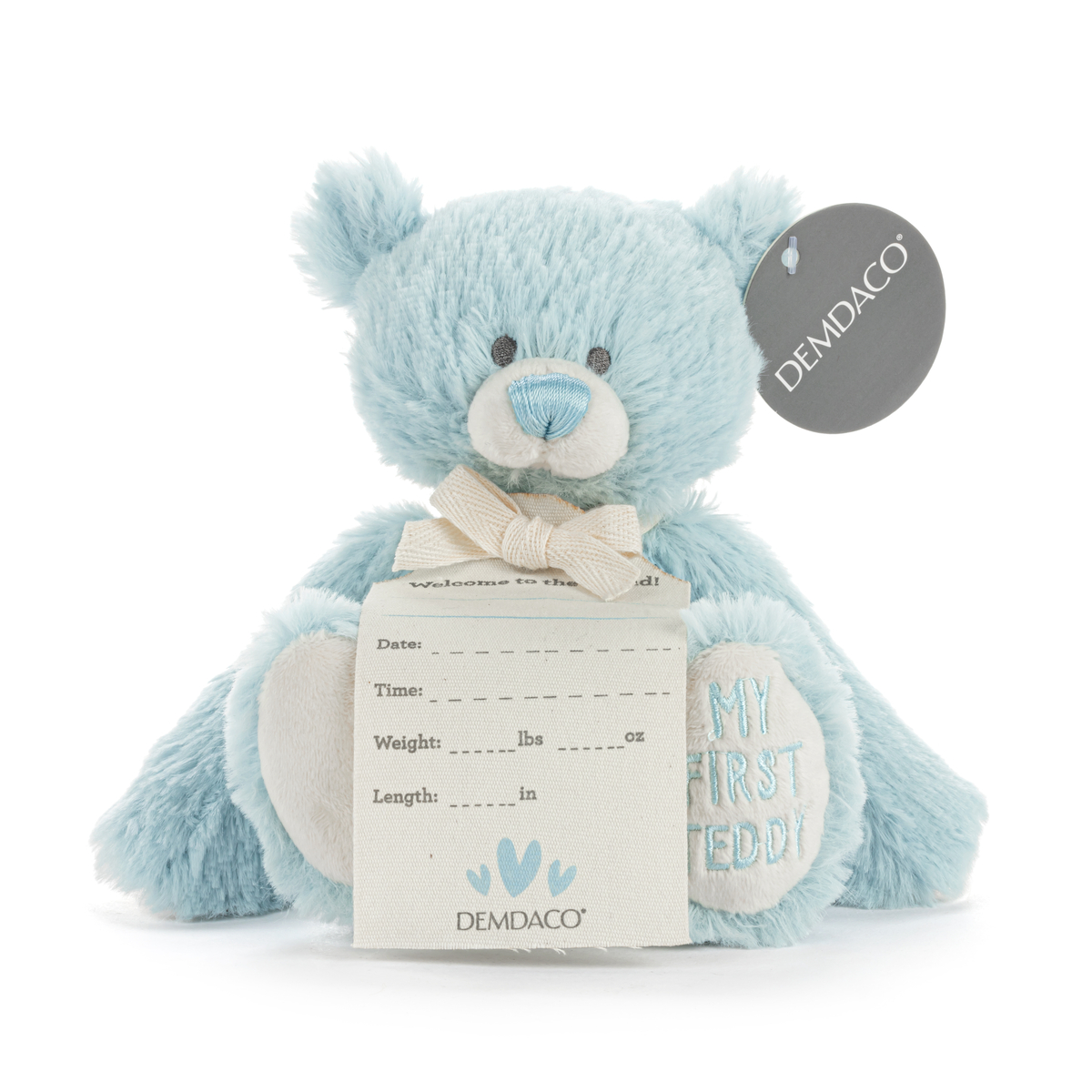 My First Teddy Bear Blue - Mini My First Teddy Bear Blue - Mini