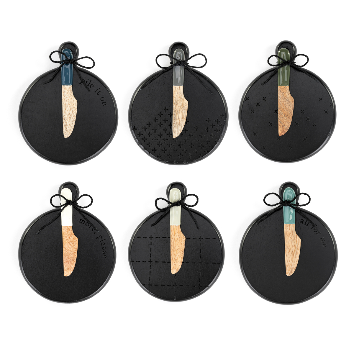 Mini Ebony Wood Serving Boards Mini Ebony Wood Serving Boards