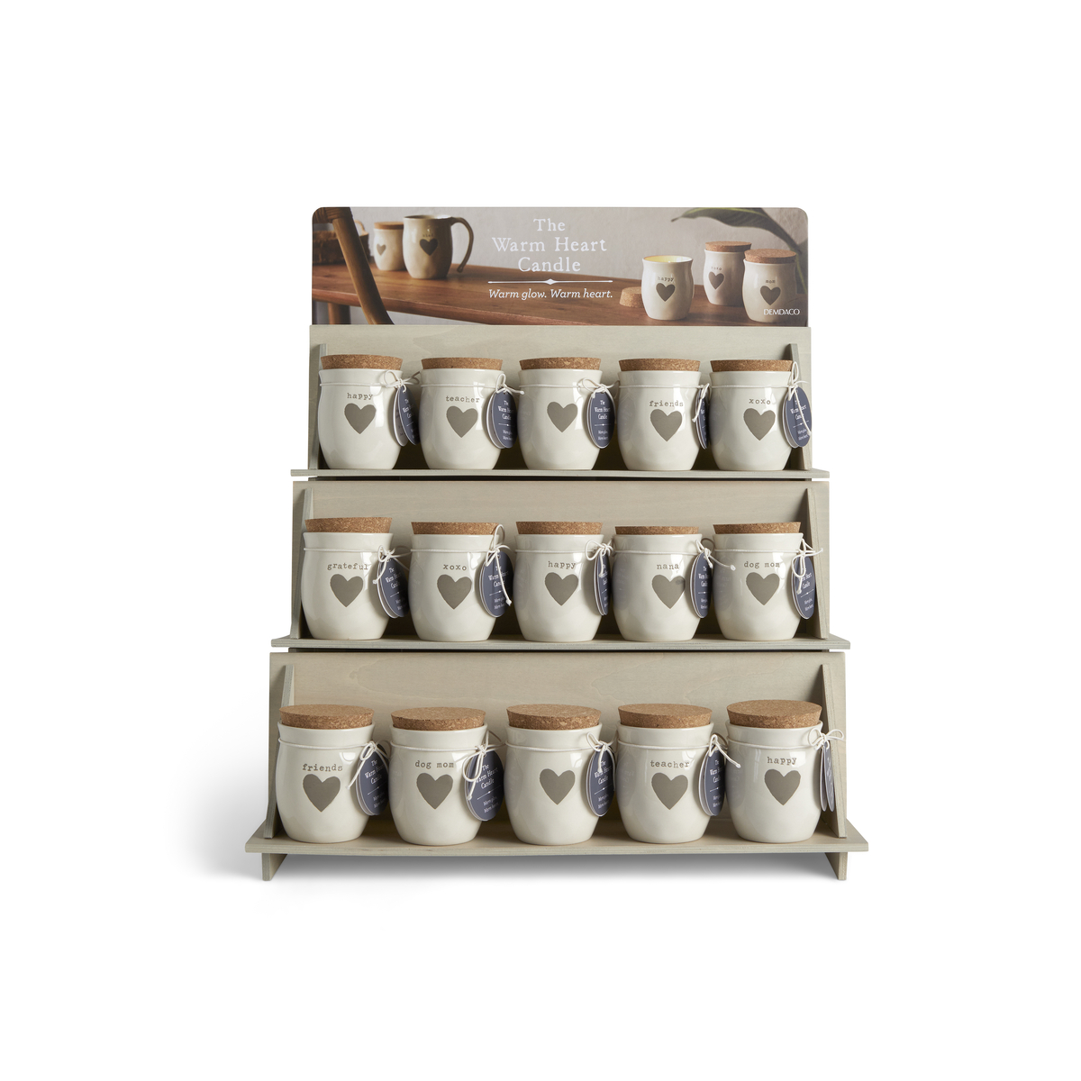 Warm Heart Candles Assortment
