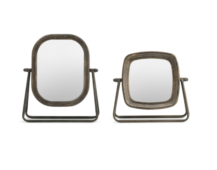 Metal Frame Tabletop Mirror Metal Frame Tabletop Mirror
