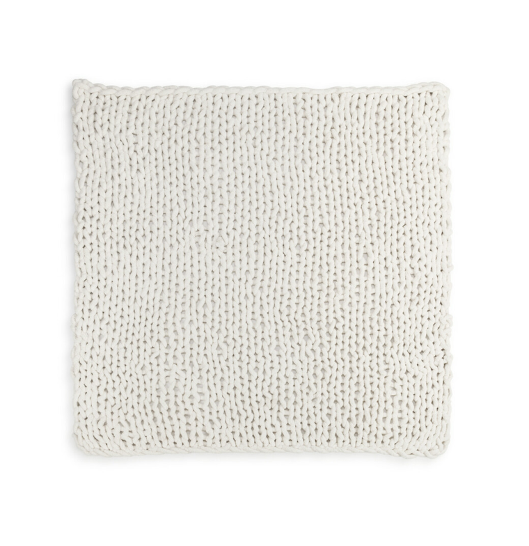 Chunky Knit Blanket - Cream Chunky Knit Blanket - Cream